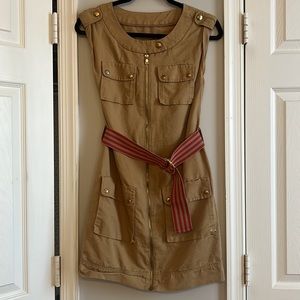 Cargo mini dress